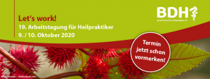 Let´s work 2020 - 19. Arbeitstagung für Heilpraktiker @ Wissenschaftspark in Gelsenkirchen