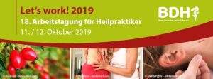 Let´s work 2019 18. Arbeitstagung für Heilpraktiker @ Wissenschaftspark Gelsenkirchen,